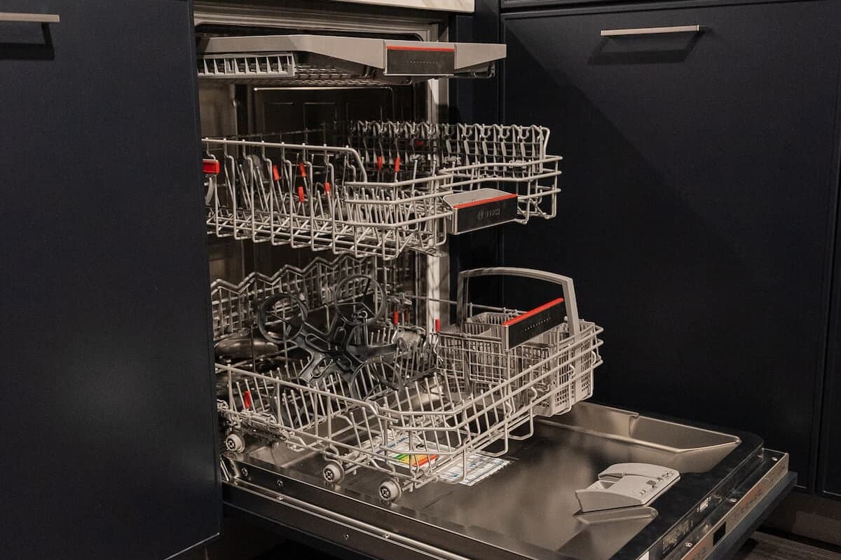 Showroomkeuken apparatuur vaatwasser