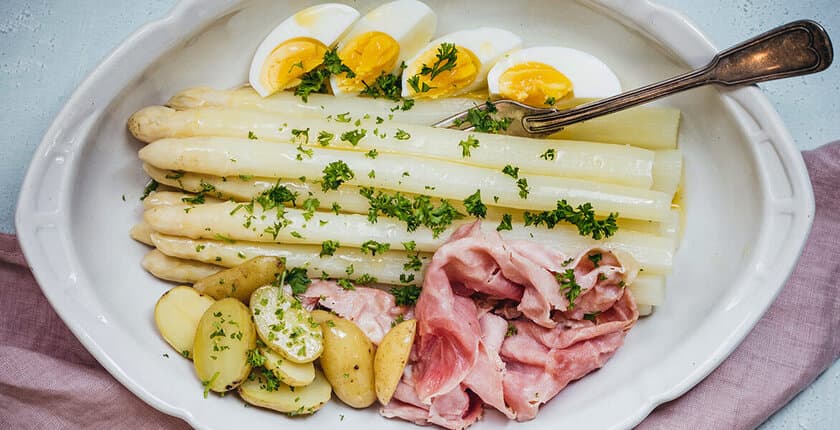 Speciaal voorjaarsrecept asperges